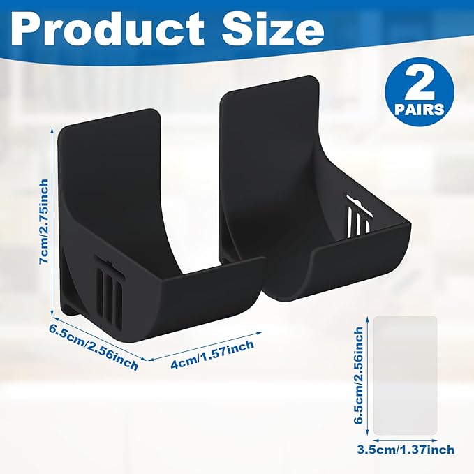 4pcs 2.5 Inch Small Trash Bag Holder, Plastic Trash Bag Dispenser Roll Holder - Image 2