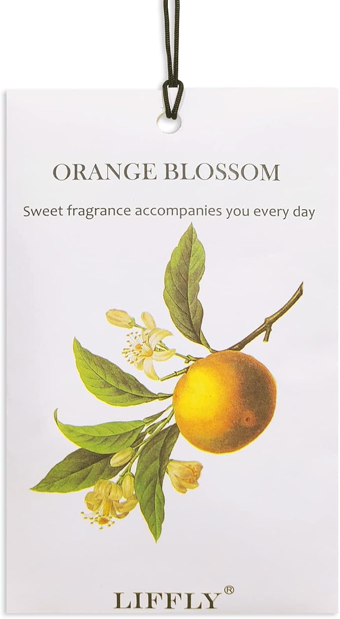 14 Packs Orange Blossom Scented Sachets fit Drawer and Closet Home Fragrance - Image 3