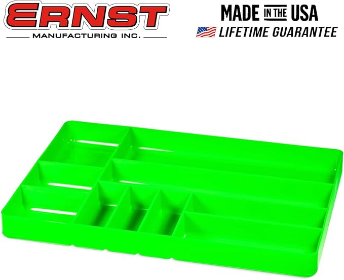 ERNST Tool Organizer Tray, 10-Compartments, Organization, Heavy-Duty, Industrial - Image 9