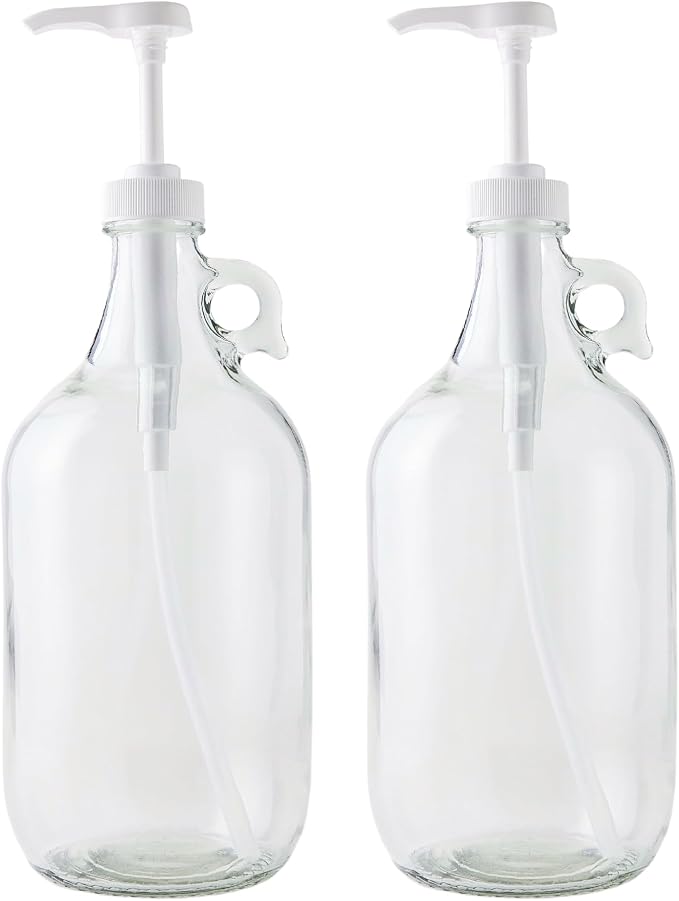 Half-Gallon Laundry Detergent Dispenser Glass by FASTRACK