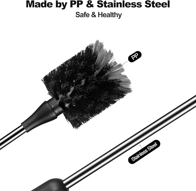 4 Pack Bottle Brush, Long Scrub Cleaning Brushes - Image 5