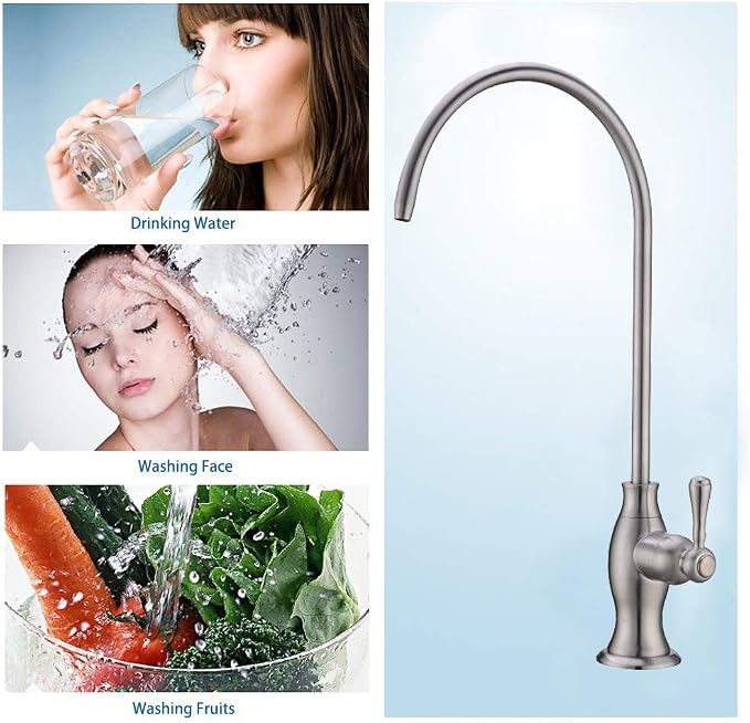 Stainless Steel Water Filter Faucet Delle Rosa Commercial Water Filtration - Image 3