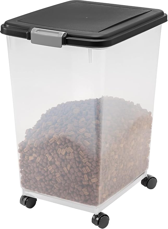 IRIS USA Dog Food Storage Container, Made in USA | Wheels - Image 8