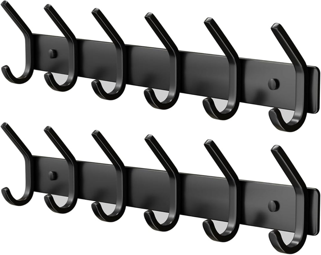 Coat Rack Wall Mount Hooks by GWAAZXGZ