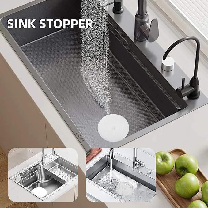Tub Stopper 2PCS, Bathtub Drain Stopper, 6 inches Bathtub Tub Drain Cover - Image 6