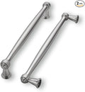 khtumeware 2 Pack 6-1/4 Inch(160mm) Brushed Satin Nickel Cabinet Pulls Kitchen Cabinet Handles Cabinet Hardware for Cupboard Drawer Handles Dresser Pulls