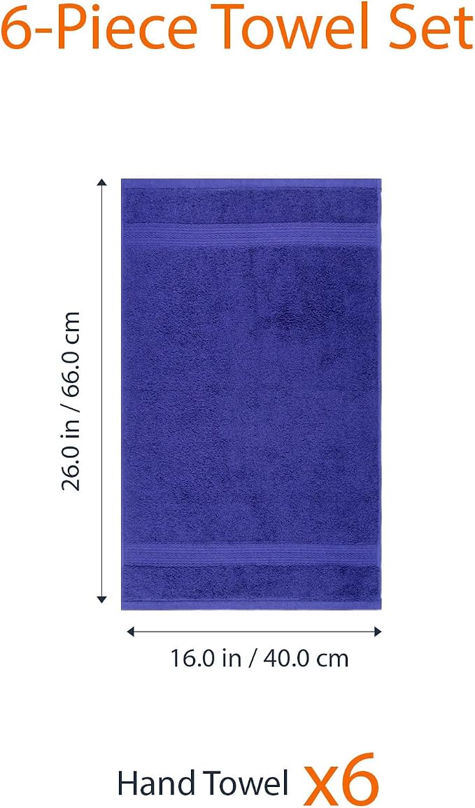 Amazon Basics 100% Cotton Fade-Resistant Hand Towels - Image 5