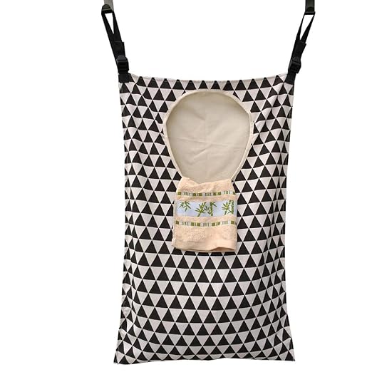 Adjustable Space Saving Door Hanging Laundry Hamper Bag by Unknown