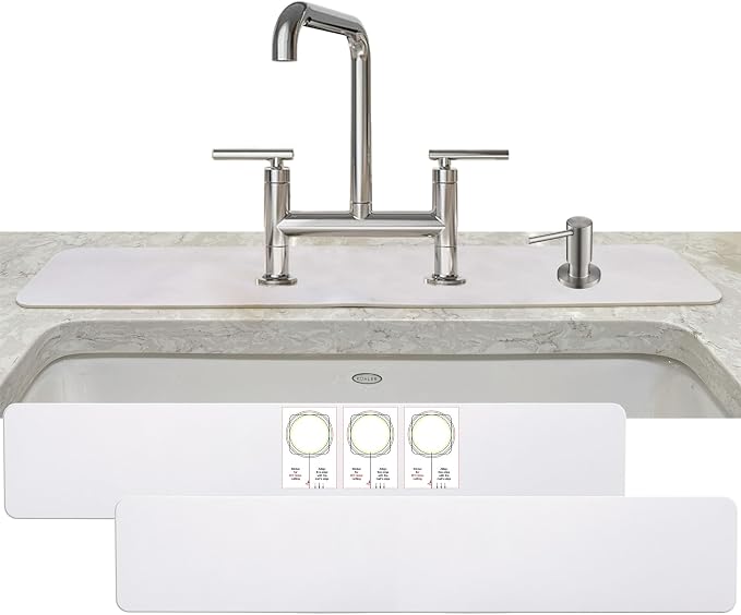 Customizable Faucet Mat Kitchen: AHA HOMEWARE Diatomite Rubber Kitchen Sink by AHAHOMEWARE