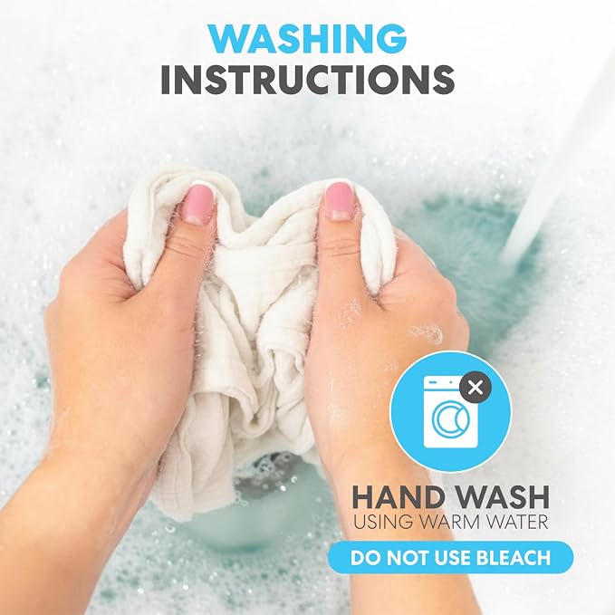 Simpli-Magic Cotton Shop Towels 14"x12" – Reusable Cleaning Shop Rags - Image 6