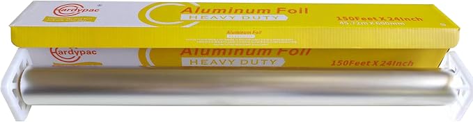 24 inch extra wide Heavy Duty Aluminum Foil Roll, 23 Micron Thick, 24 Inch x - Image 6