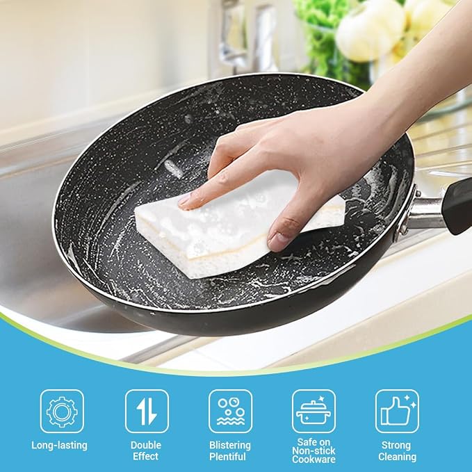 AIDEA Sponges Kitchen, Non-Scratch Scrub Sponge - Image 3