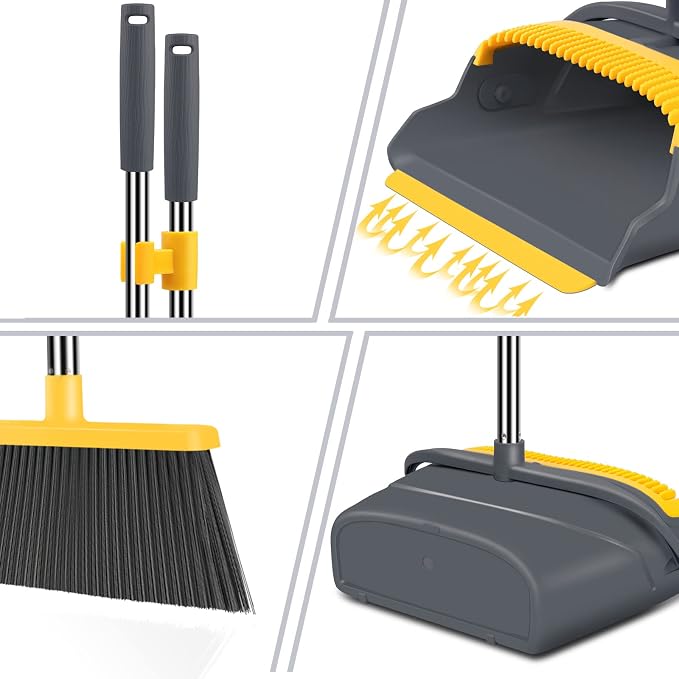 Upgrade Broom and Dustpan Set, Broom - Image 3