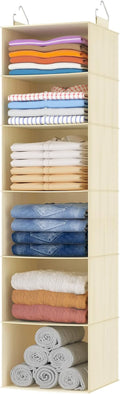 Lifewit 6 Tier Hanging Portable Closet Storage Organizer by Lifewit