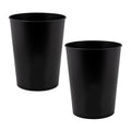 Bath Bliss 5 Liter Small Wastebasket | 2 Pack | Round Open Top | Trash Can | by BathBliss