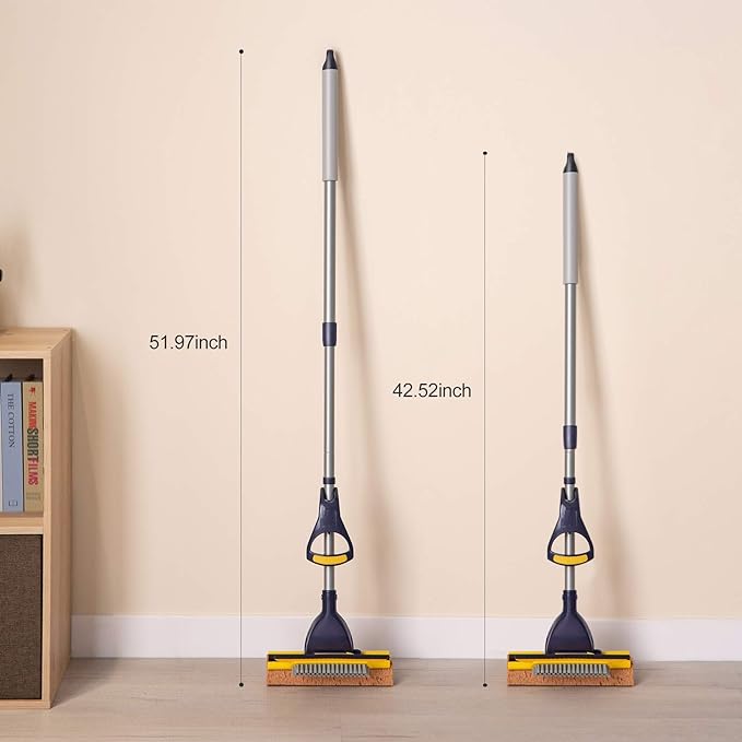 Yocada Sponge Mop Home Commercial Use Tile Floor Bathroom Garage Cleaning - Image 5