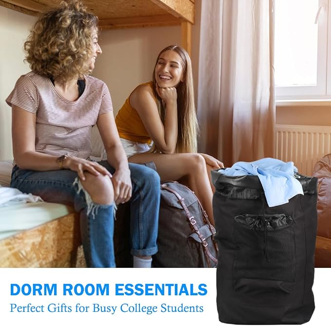 Tenn Well Laundry Bag Backpack, Heavy Duty Large Laundry Bag - Image 6