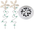 Shower Drain Hair Catcher – Disposable Bathroom Hair Trap, Helps Prevent Clogs by DrainWig