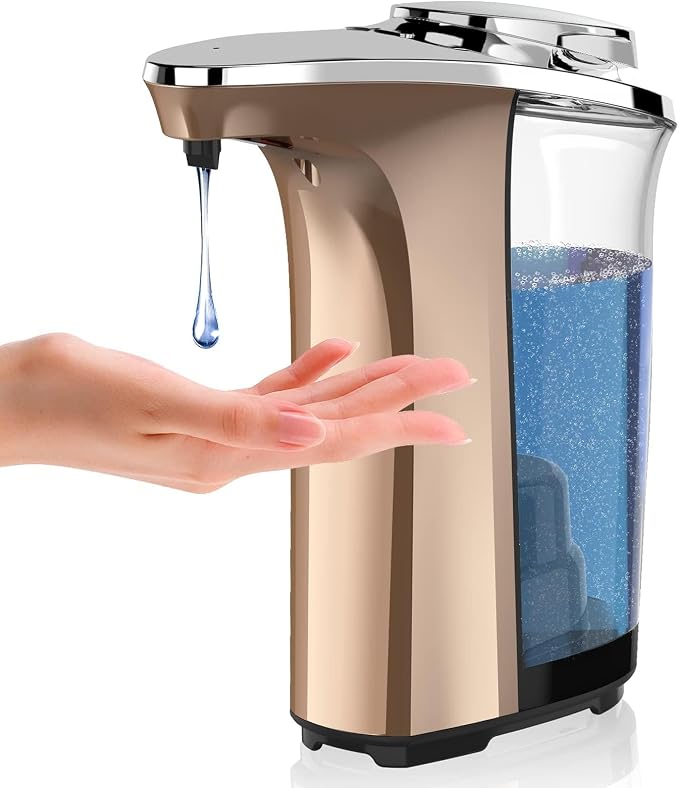 Automatic Soap Dispenser, 17oz Touchless Liquid Dish Soap Dispenser Kitchen | by PZOTRUF-EnjoyCleanerLife