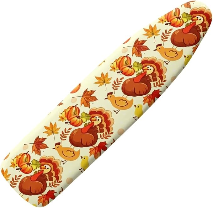 Thanksgiving Turkey Ironing Board Cover and Pad Heat Reflective Stain Resistant by Unknown