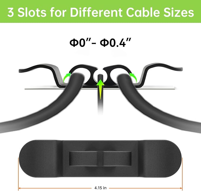 Daisyhome 6PCS Cord Organizer for Appliances, Upgraded Appliance Cord Wrap | - Image 6