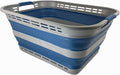 SAMMART 42L Collapsible Plastic Laundry Basket by SAMMART