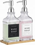 Kitchen Glass Soap Dispenser Set by modunfulbathroom