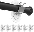No Drill Curtain Rod Brackets， No Drill Needed Curtain Rod Holders, Adhesive by Unknown