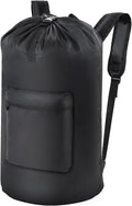 OTraki Laundry Bag Backpack, Portable Travel Dorm Laundry Bag by OTraki