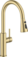 FORIOUS Kitchen Faucet with Pull Down Sprayer, High Arc Single Handle, Suitable by FORIOUS