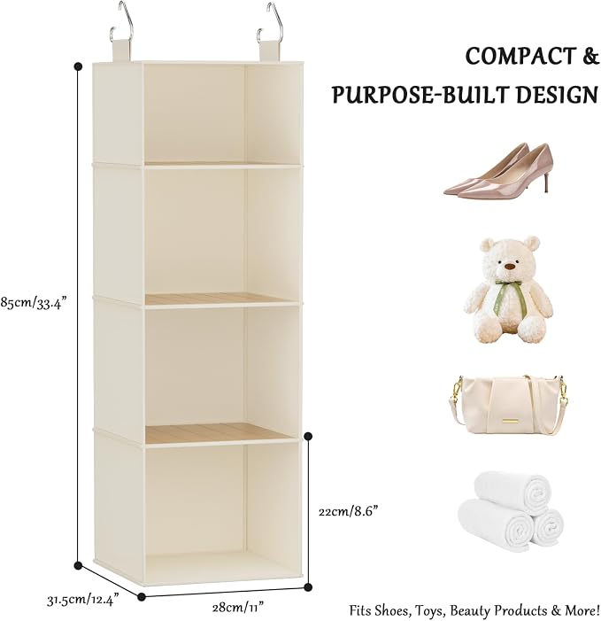 Hanging Closet Organizer and Storage - Image 3