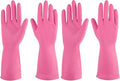 Rubber gloves dishwashing 2 or 4 Pairs by IUCGE
