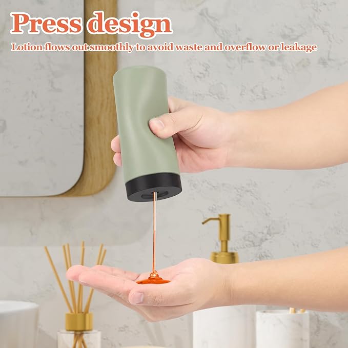 Silicone Dish Soap Dispenser, Reusable Dish Soap Bottle, Refillable Dish Soap - Image 5