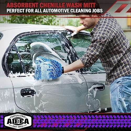 AIDEA Car Wash Mitt Microfiber, Car Wash Brush - Image 6