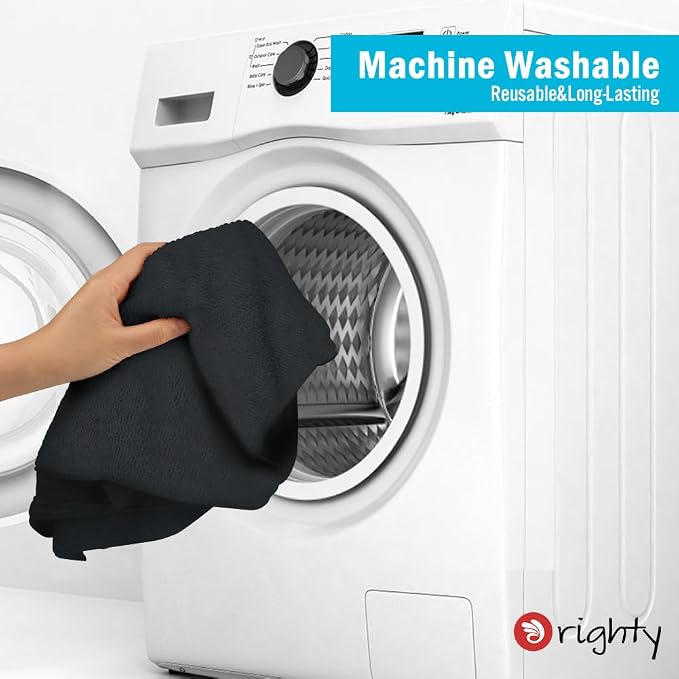 Orighty 24-Pack Black Hand Towels, 16x29 inch Microfiber Gym Towels | Quick - Image 6
