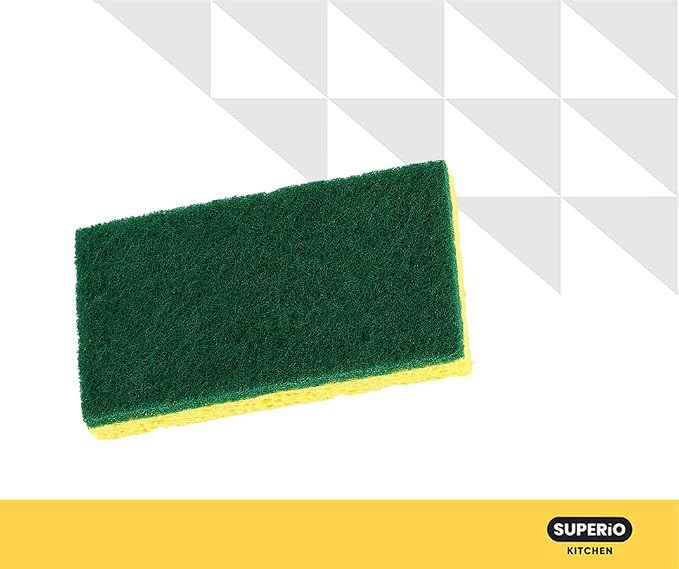 Kitchen Large Sponges for Washing Dishes, Non-Scratch Cellulose Dish Scrub - Image 5