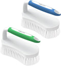 Scrub Brush for Cleaning Comfort Grip Shower Scrubber Flexible Stiff Bristles by Amazer