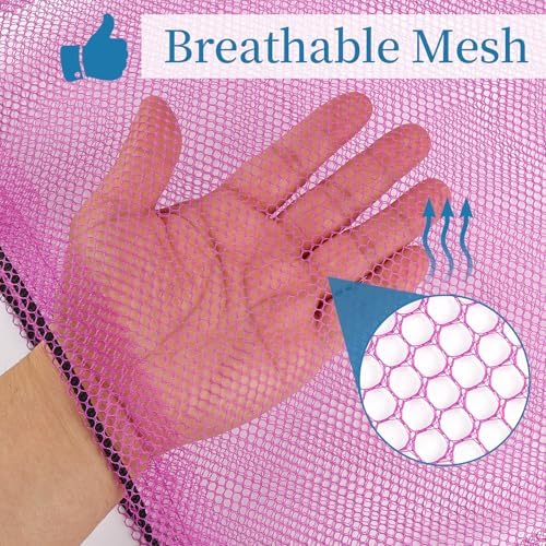 6 Pack Mesh Drawstring Bags - Image 5