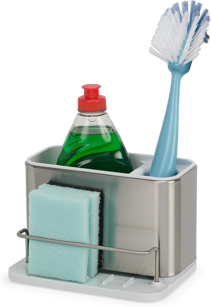 Joseph Joseph Surface Stainless Steel Caddy Sink Area Organizer and Sponge by Unknown