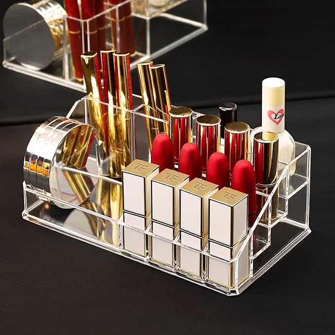 Acrylic Makeup Organizer Cosmetic Storage Makeup Display Case Makeup Brush - Image 7