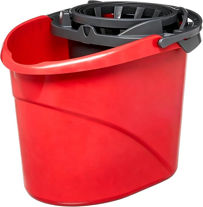 2.5 Gallon Quick Wring Hands-Free Mop Bucket, Quick Wring Bucket by Unknown