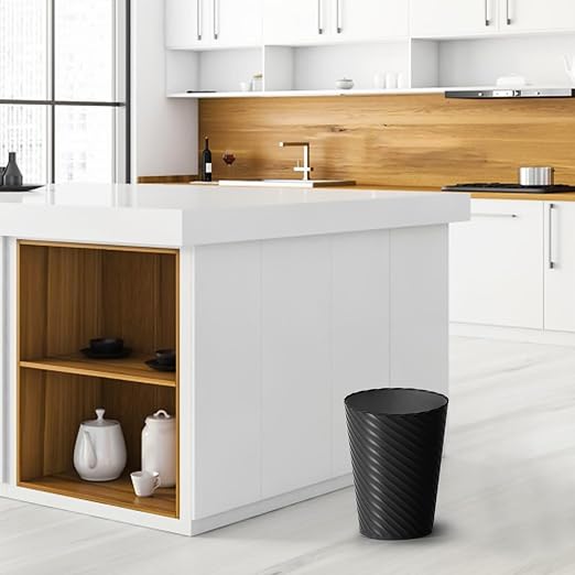 Lysam Bathroom Trash Can 8 Pack, 1.8 Gallon Small Trash Can - Image 8