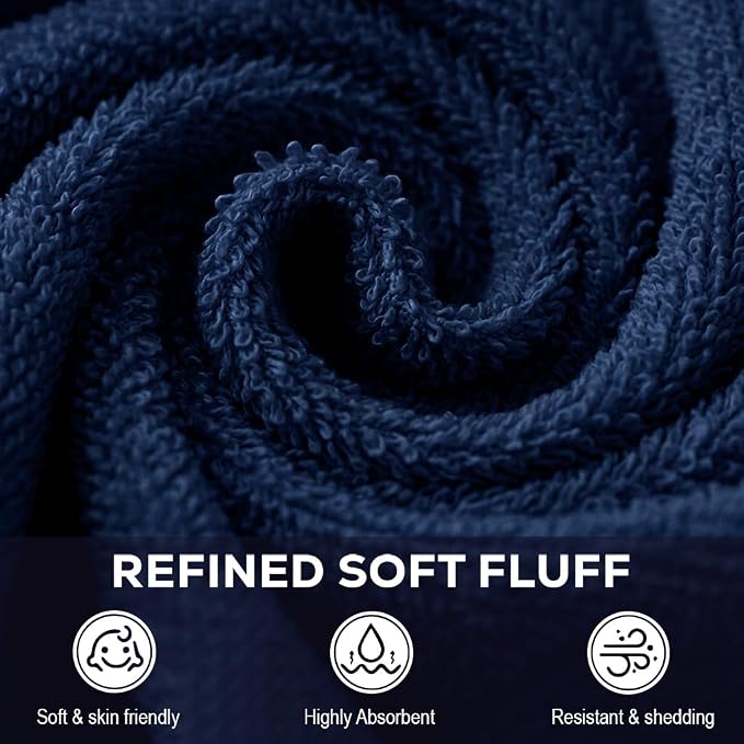 Utopia Towels 12 Pack Cotton Washcloths Set, 100% Ring Spun Cotton, Premium - Image 3