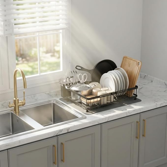 GSlife Large Dish Drying Rack - Image 9