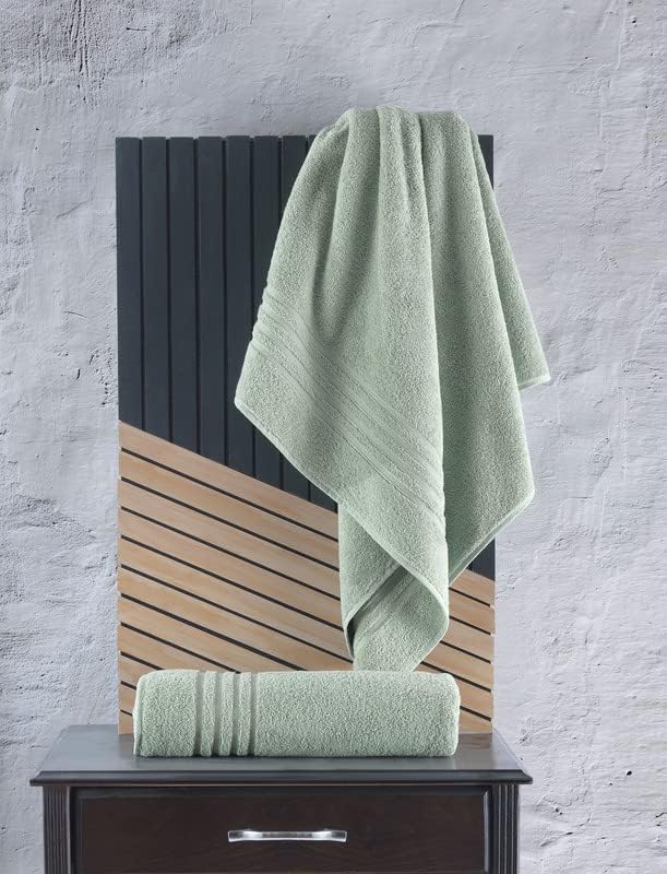 Hawmam Linen Jumbo Large Bath Sheets Towels 2 Pack Soft and Absorbent - Image 7
