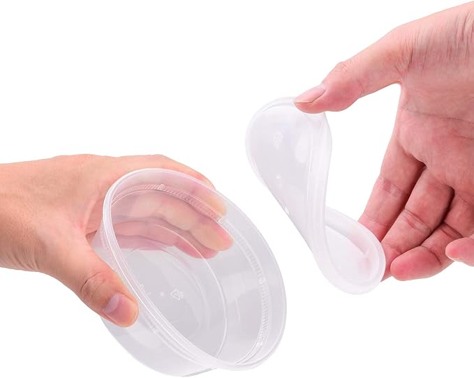 TashiBox [8 oz-50 Sets Plastic food storage containers - Image 4