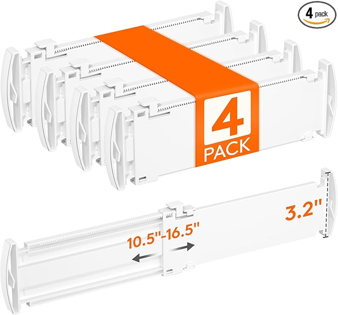 Lifewit 3.2" High Drawer Dividers by Lifewit