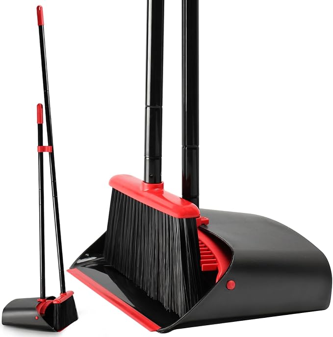 TreeLen Dust Pan and Broom/Dustpan Cleans Broom Combo by TreeLen