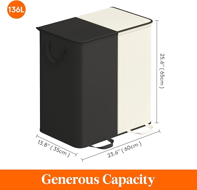 Lifewit Double Laundry Hamper - Image 5