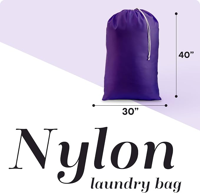 Handy Laundry Extra Large Heavy Duty Laundry Bag, Durable & Machine Washable - Image 2